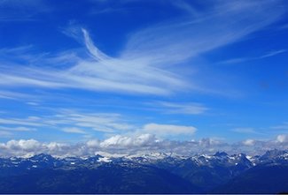 clouds at Whistler